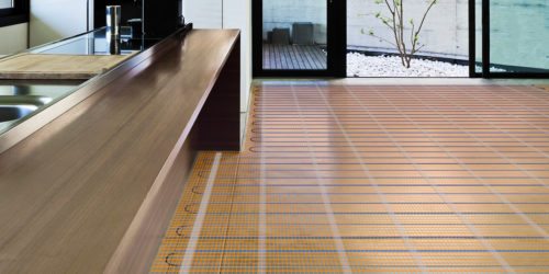 Electric underfloor heating systems