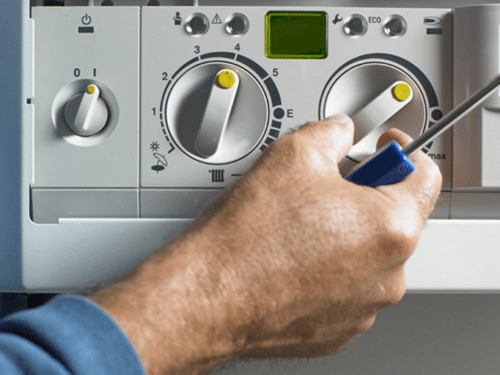 Adjusting boiler settings after a boiler replacement