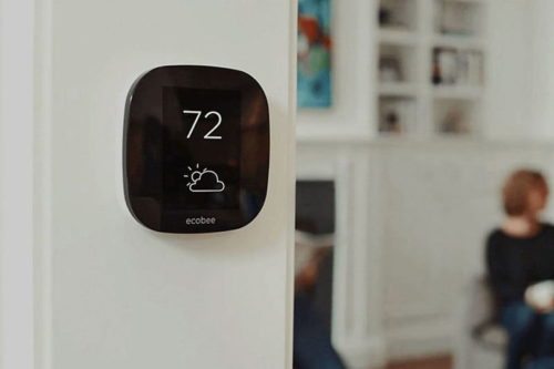Ecobee smart central heating thermostat