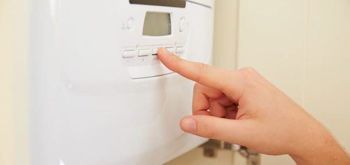 Setting the temperature on a conventional boiler