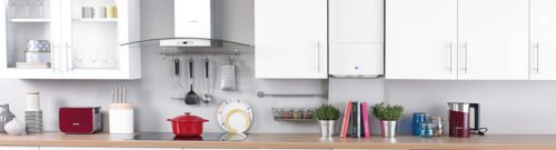 Combi boiler prices; combi inside kitchen