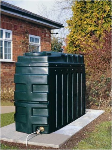 External bunded oil tank